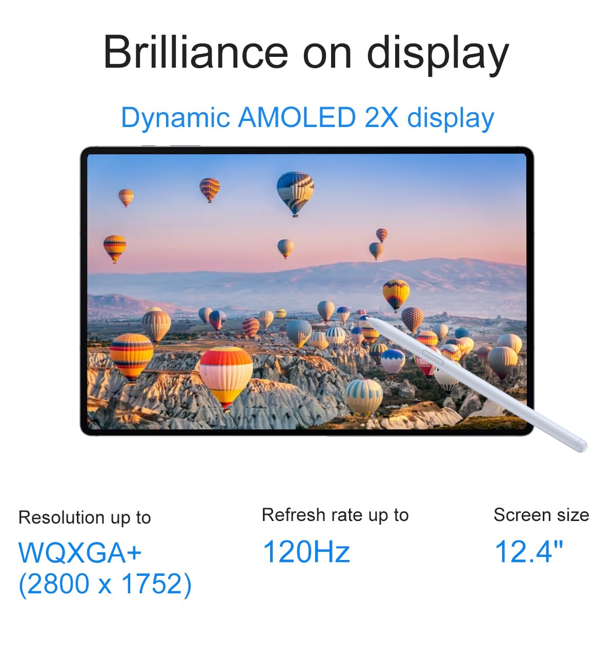 Samsung Galaxy Tab S9 Ultra FE+ Plus AI Android Tablet (14.6" QHD Touchscreen 120Hz, 12GB RAM, 512GB Storage, 16-Hr Long Battery Life, S Pen, 2 Front + 2 Rear Cameras, Lightweight Durable), SM-X910