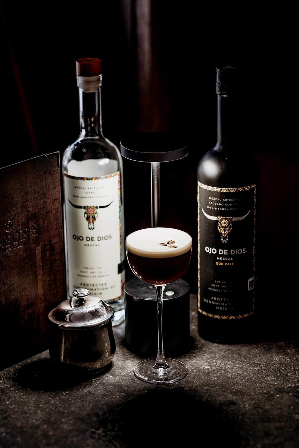Ojo De Dios Café Mezcal 70cl | Licor de Café Galardonado | Mezcal de Oaxaca Artesanal | Cultivo Sostenible | Ideal para Cocteles y Degustación