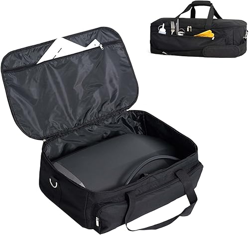 NOELIFE Bolsa para Ooni Koda 12, funda de transporte portátil con bolsillos para accesorios de horno de pizza Ooni, bolsa de transporte acolchada