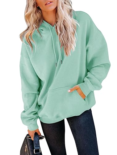 Orchidays Women's Casual Pocket Hoodies Long Sleeve Fashion Drawstring Pullover