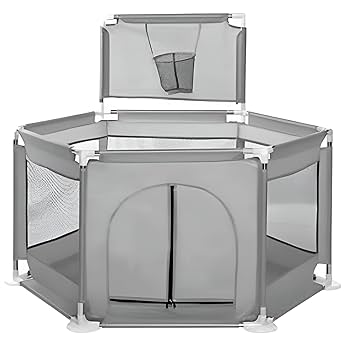 【新品未使用未開封】BABYL 子狐根付け(名古屋) Amazon.co.jp: [starrycoo]ベビーサークル【保育士監修】折りたたみ