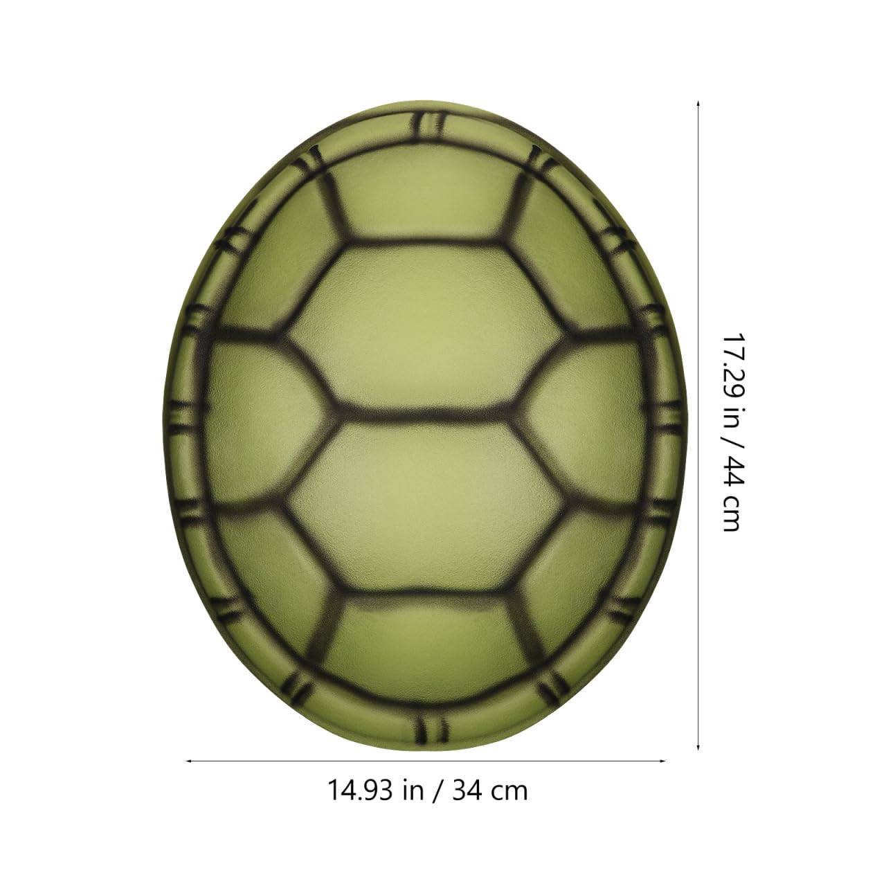 BESTonZON 2PCS Turtle Shell Costume, Halloween Cosplay Turtle Shell, Halloween Costume Props for Kids Dress up Cosplay Accessories - Image 3