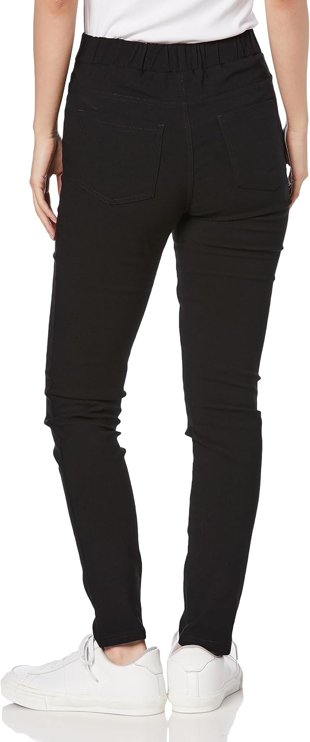 [グンゼ] ストレッチパンツ Tuche トゥシェ レギンスパンツ スキニースタイル WW ワンダーウォーム レーヨン混 裏起毛 フルレングス丈 レディース