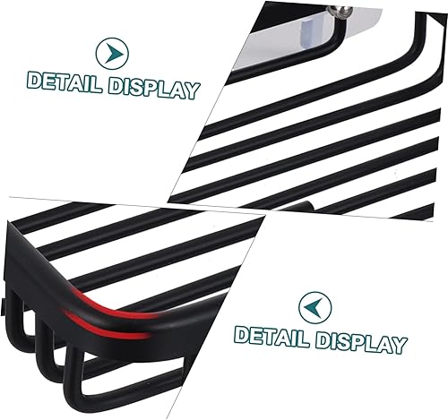 Miniatura 3 de 1 juego de jabonera de pared bandeja escurridor de jabón montado en la pared Soporte de jabón de baño Bandeja de secado Fregadero Estante de pared