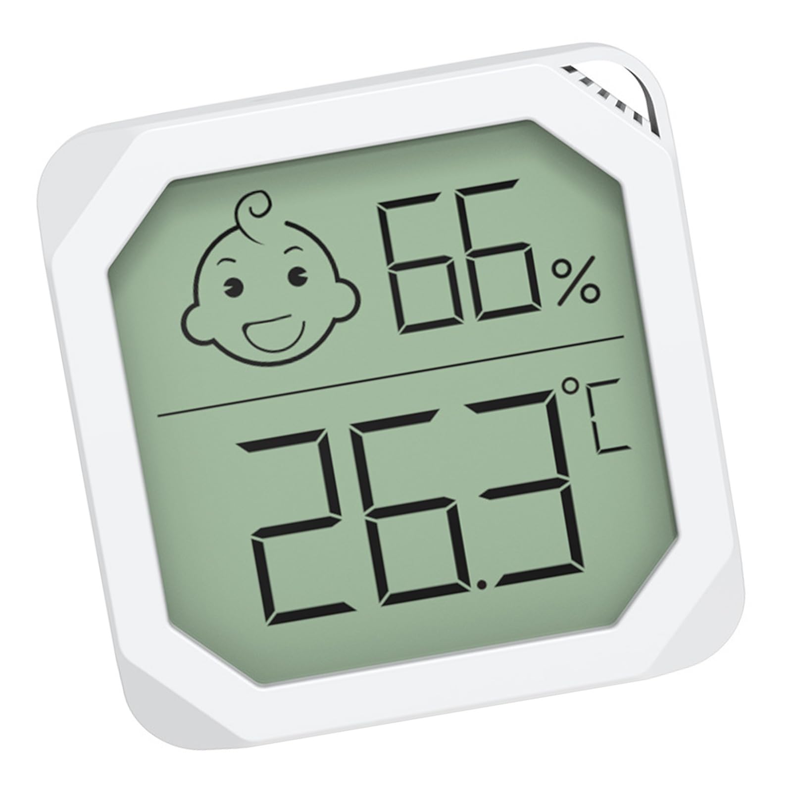 APGLSXY Portable LCDs Hygrometer Thermometers for Pet Bedrooms ABS Housing Design Climate Tracking Monitor Indoor Temperature Humidity Monitor