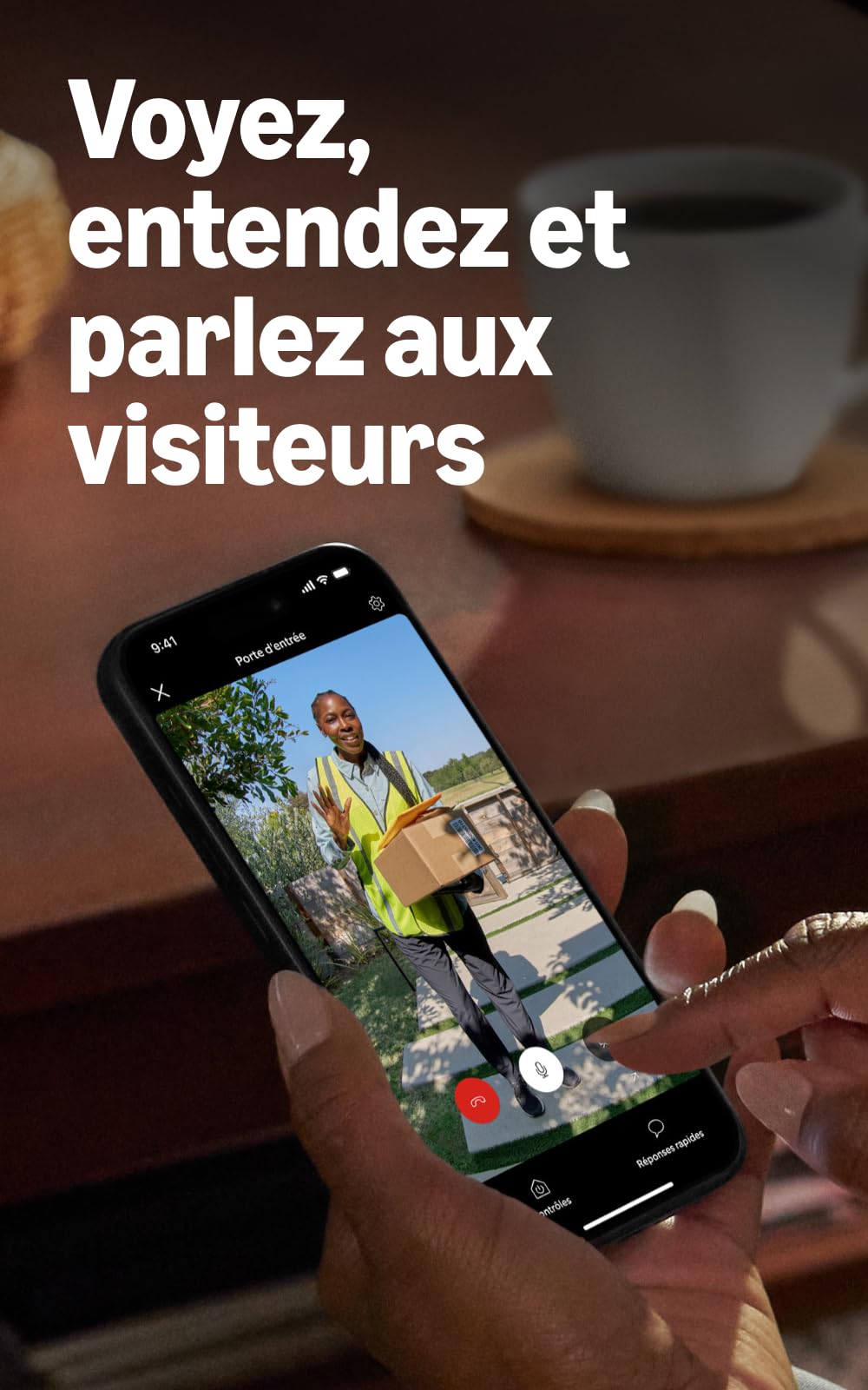 Ring Sonnette vidéo Elite filaire (Wired Video Doorbell Elite, nouvelle génération) | Retinal 4K, zoom amélioré jusqu'à 10x | Alimentation par Ethernet | Essai de 30 jours à l’abonnement Ring