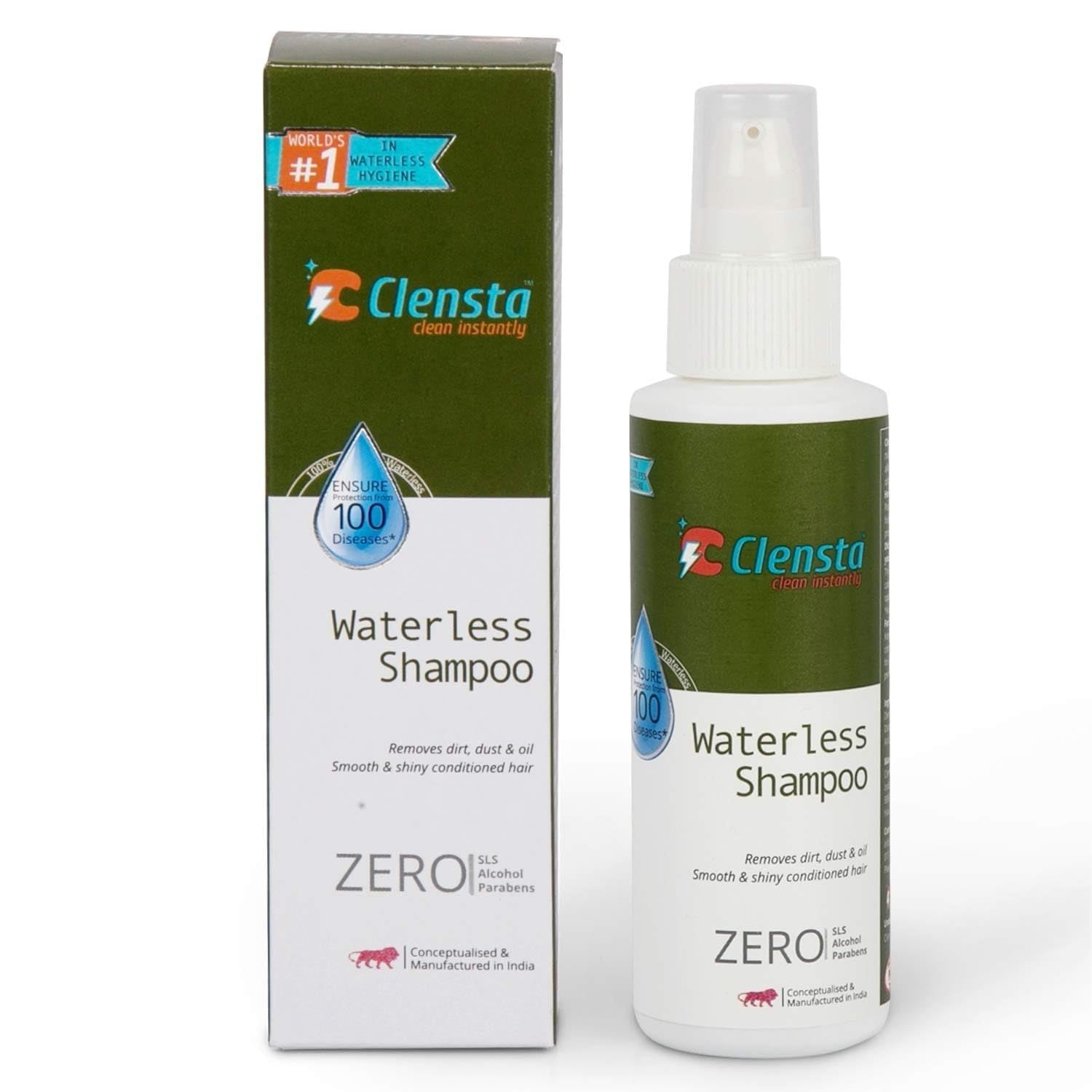 Waterless Shampoo 100ml – Instant Hair Refresh, No-Rinse Dry Shampoo for All Hair Types..-image-47
