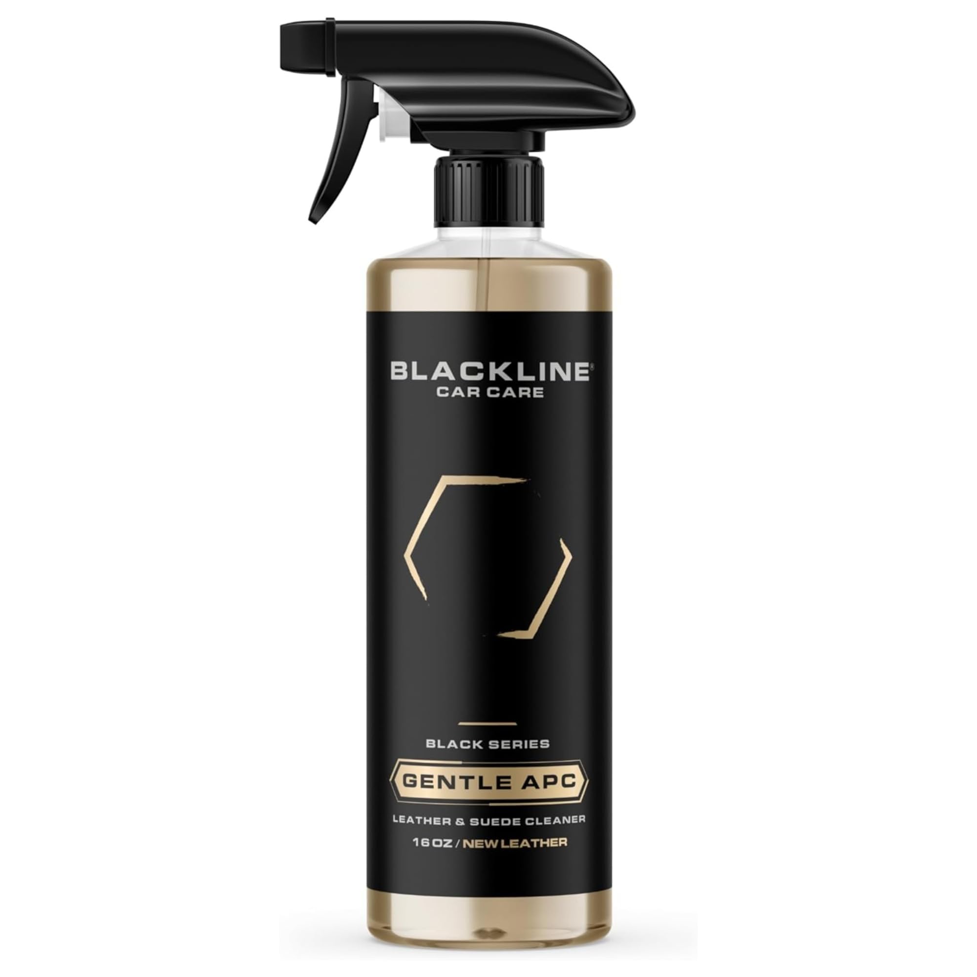 Blackline Car Care - Gentle APC - Streak free total Interior Cleaner and Protectant, Safe for Cars, Motorcycles & More. 16 fl oz leather upholstery cleaner - interior car fabric cleaner, GTL001