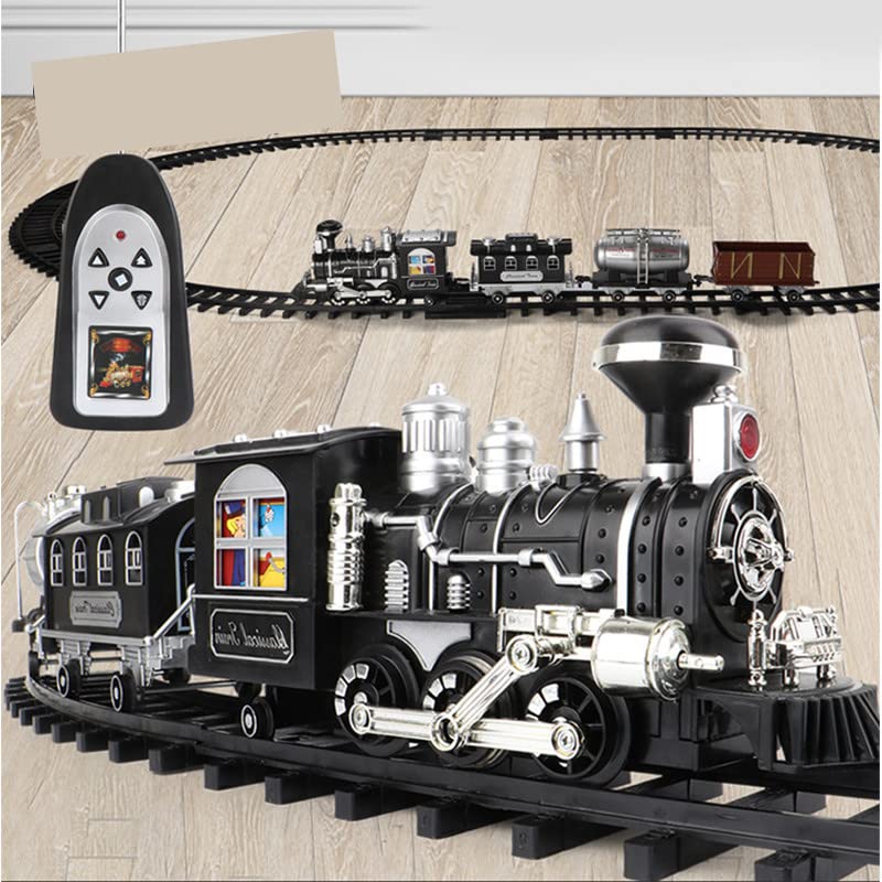 Buy Track Train Set with Remote control, Large Electric Train Toy for