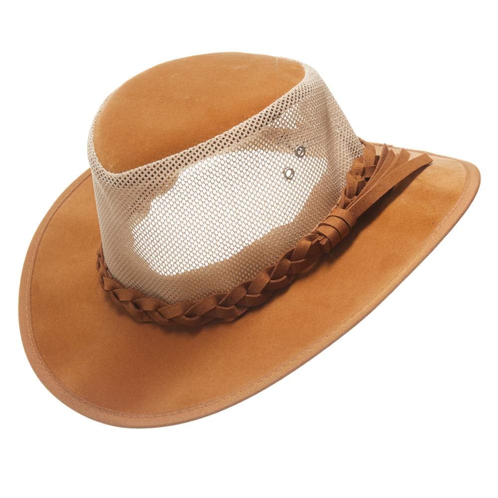 Mesh Sun Hat for Men Golf Soaker Hats Summer Beach Safari Wide Brim Fishing Cap Outdoor
