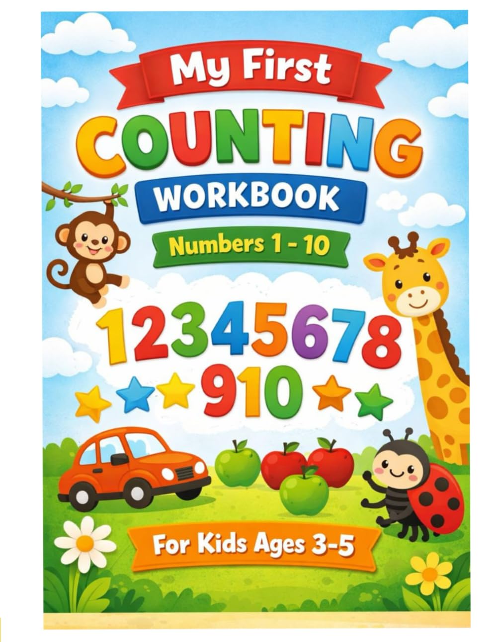 My First Counting Workbook: Number 1-10