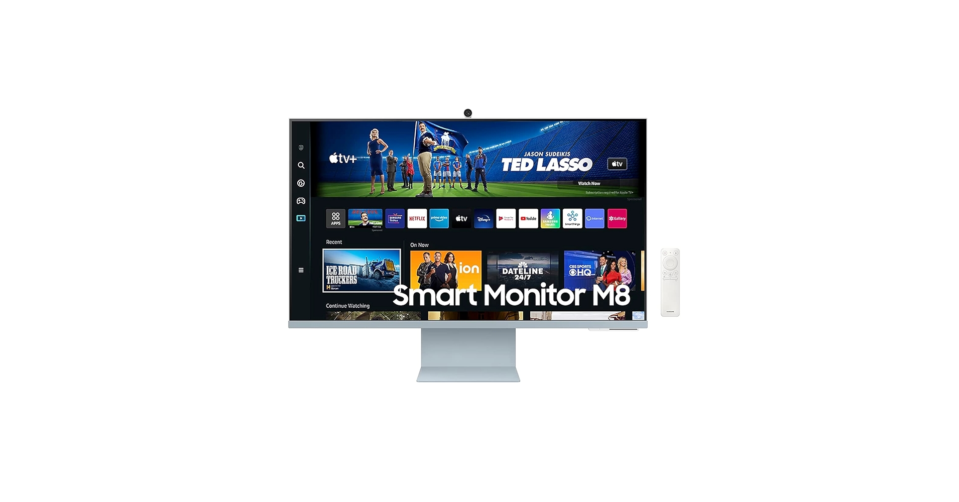 Amazon.com: Samsung 32-in M8 Smart Blue UHD Monitor w Smart TV