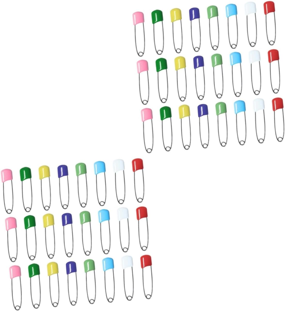 STOBOK 200pcs Safety for Diapers Plastic Locking Cloth Nappy Fasteners for Bibs and Crafts Secure Closure