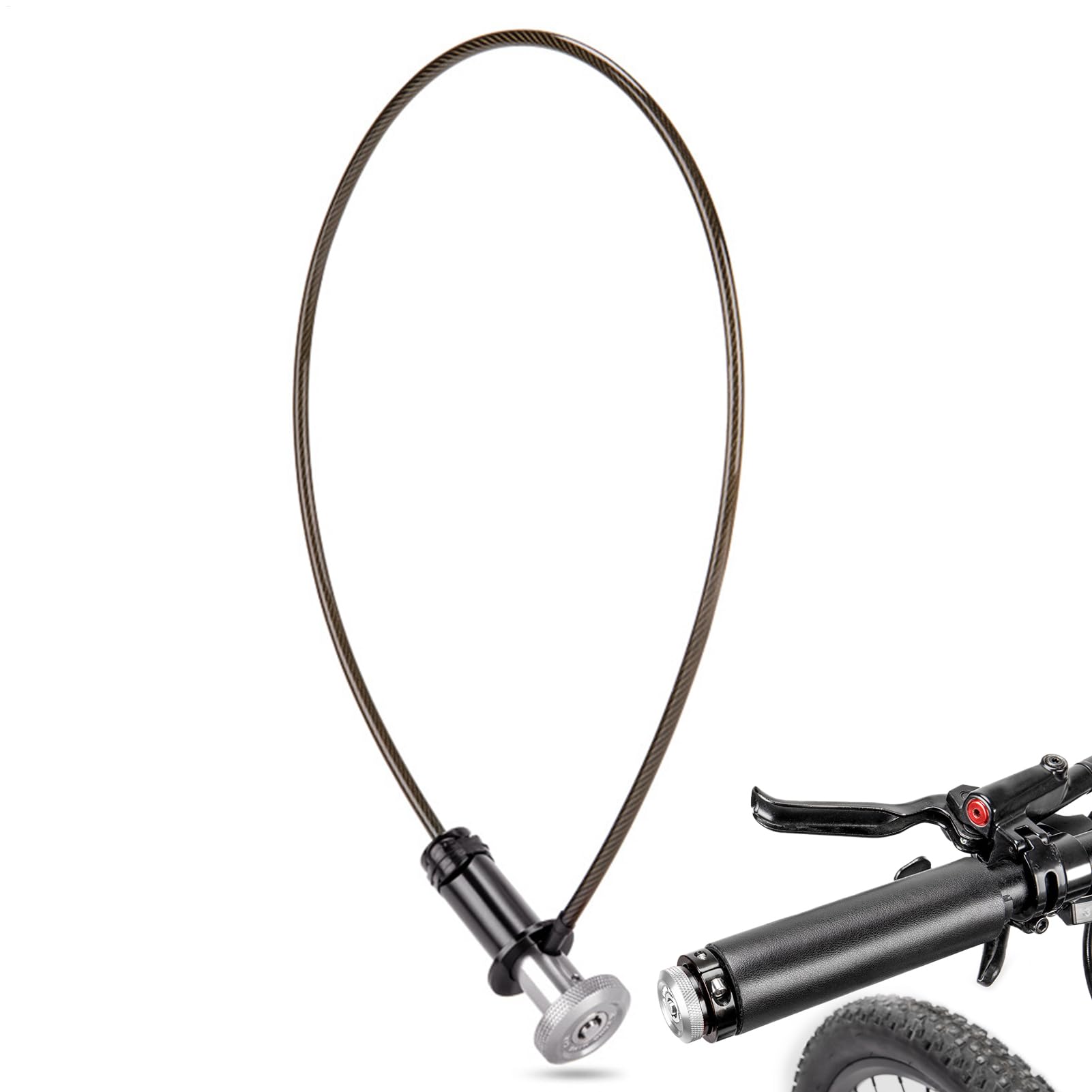 Contre le vol de moto : chaîne de sécurité robuste et câble dissimulé pour scooter