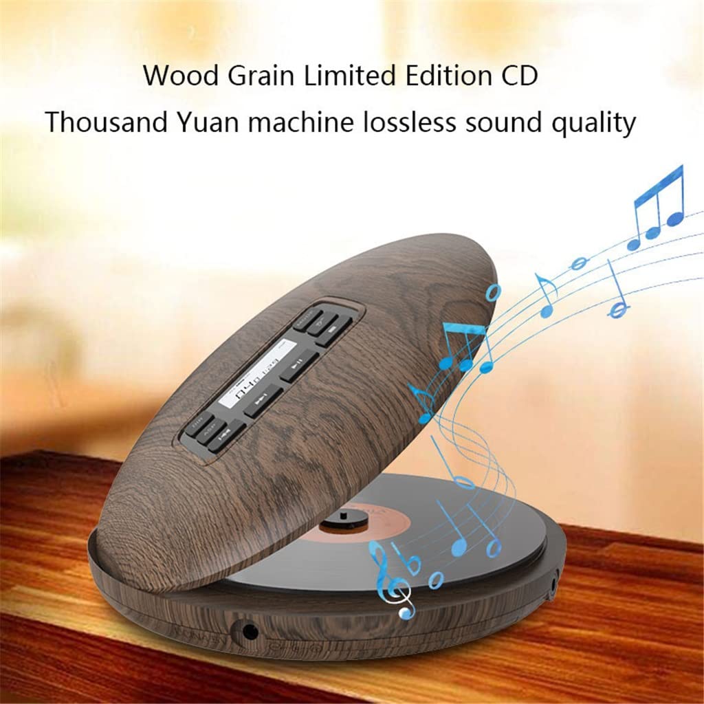 Amazon.co.jp: ZYZMH レトロでエレガントな CDプレイヤーポータブル