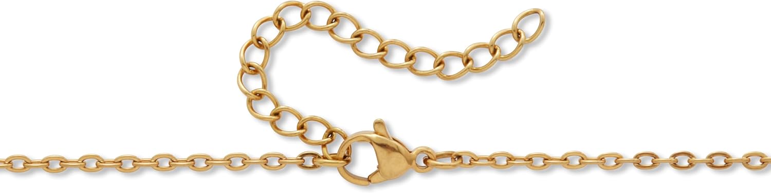 Palm Beach Jewelry .97 TCW Round Black Cubic Zirconia 14k Gold-Plated Paw Print Necklace 18-inch