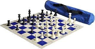 US Chess Quiver Chess Set Combo - Blue