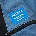 Haggar Men's Active Series Classic Fit Gabardine Blazer (Regular and Big and Tall Sizes), Black-BT