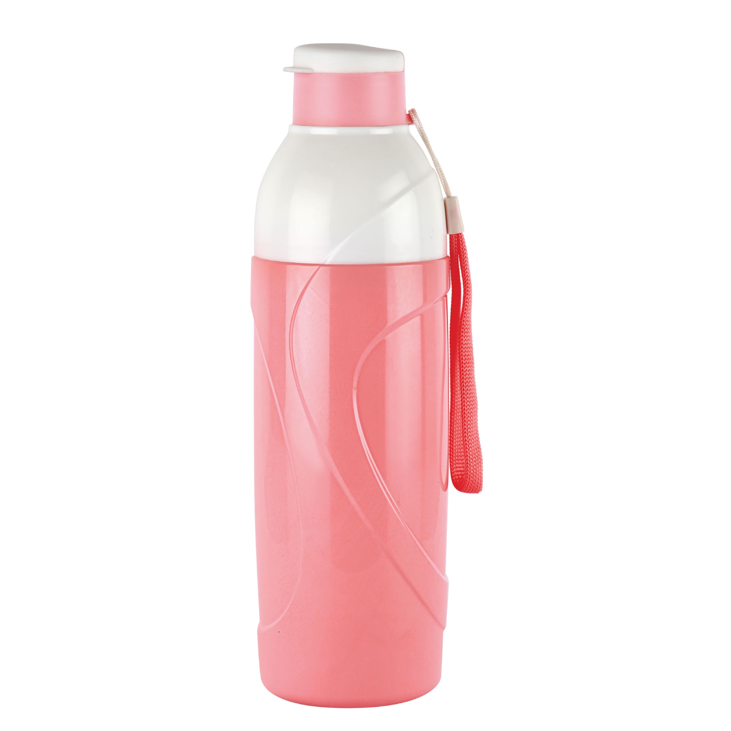 CELLO Puro Funtron 900 | Plastic Water Bottle | Easy Carry Wrist Belt | Keeping Content Cold for Long | 730ml, Pastel Pink (B0C94SB2LK) Amazon Price History, Amazon Price Tracker