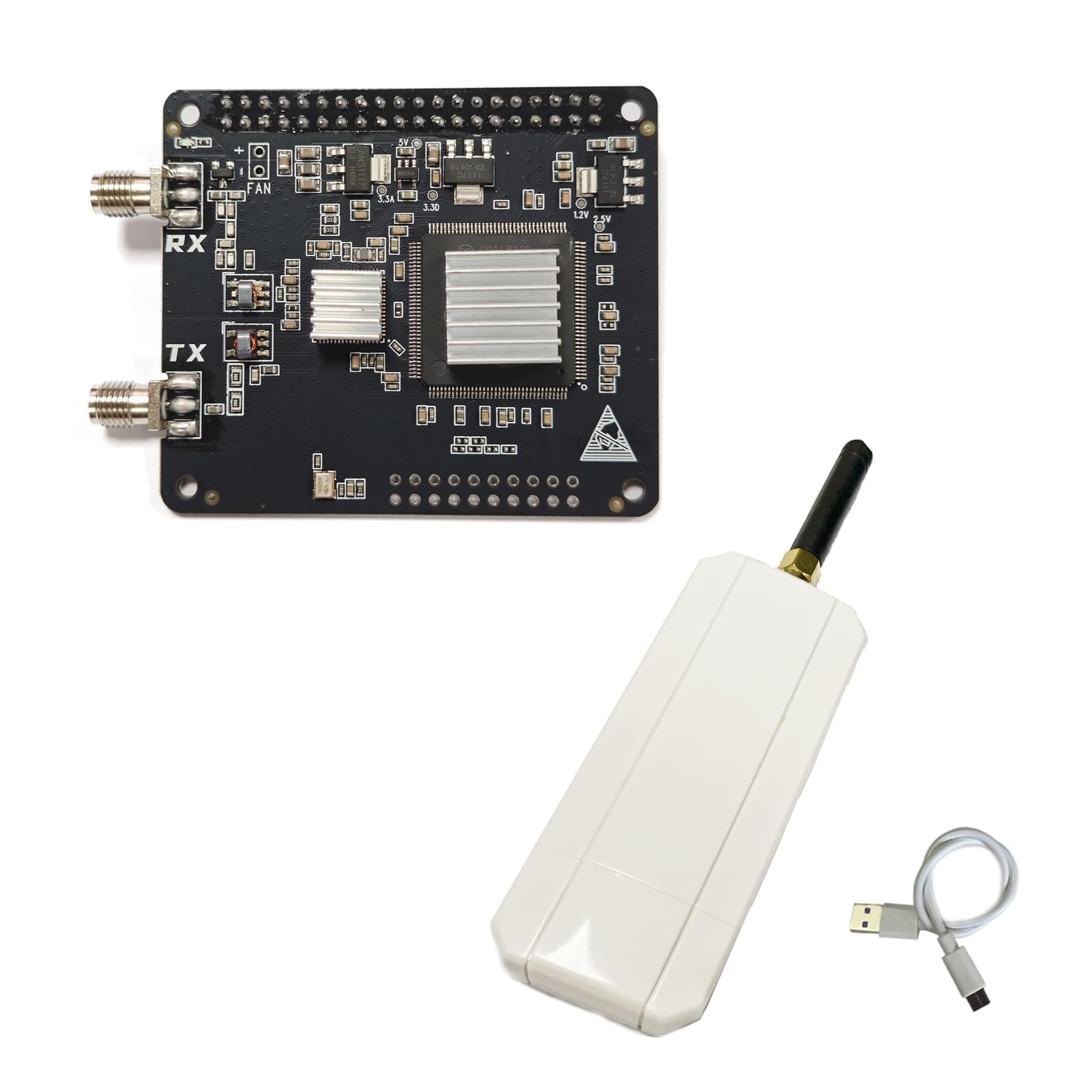 AURSINC SDR Radioberry For Raspberry Pi 4 With Preamp Board - HF Software Defined Radio Transceiver