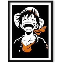 KARTPOST3R One Piece Monkey D. Luffy Anime Tablo Poster No 0047  er eveli