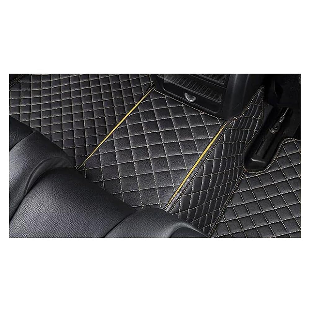 Auto Tappetini per Ford Ranger T9 Raptor Wildtrak XLT Fussmatten 2023 2024, Antiscivolo Impermeabile Tappetino in Tutto Tempo Tappeti Protezione Set Completo Interni Accessori,B