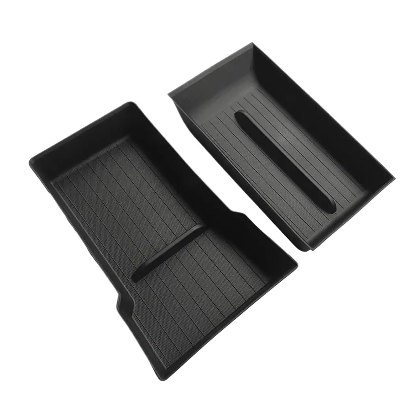 Zoinary car centre console organiser For Tesla for MODEL Y Juniper Launch 2025 For Center Console for Armrest Box Storage Organizer(2pcs)