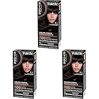 Syoss by Palette Colorazione Permanente 3-1 Castano Scuro, Colorazione capelli permanente con Cheratina