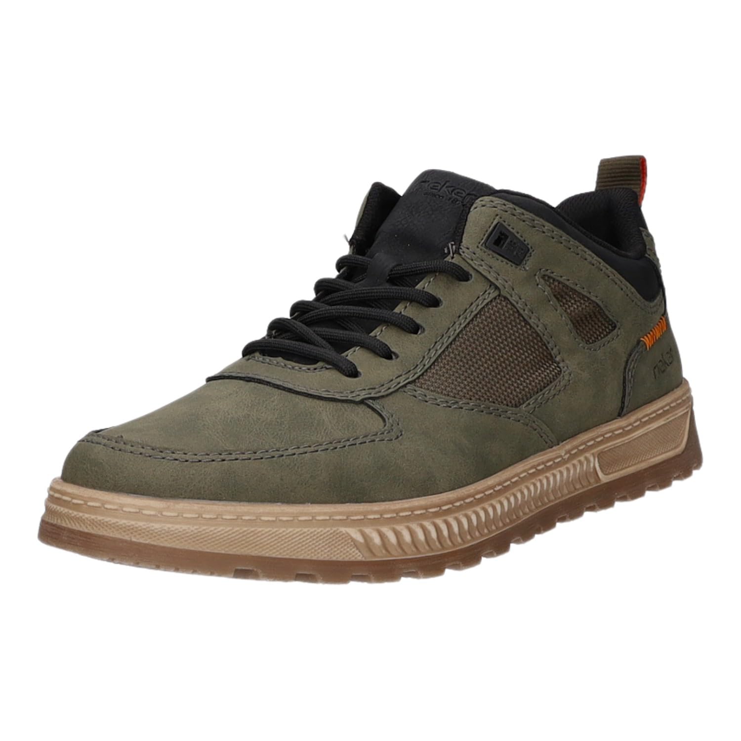 Rieker Men's 37004 High Trainers, Green, 9.5 UK
