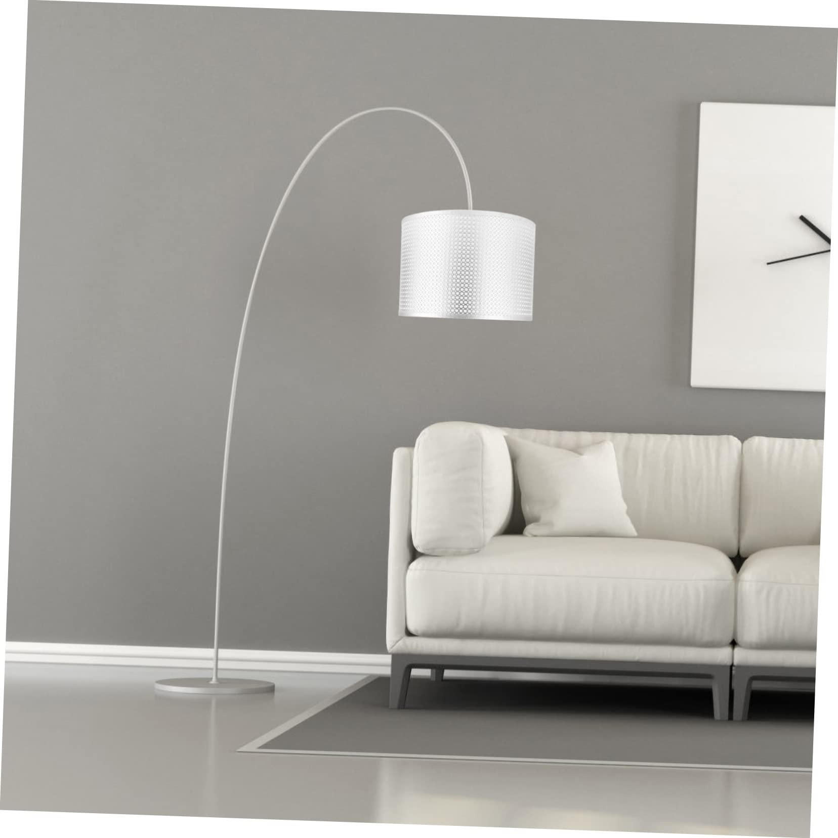 Moderner Stoff Lampenschirm E27 Ersatzschirm für Tischlampe