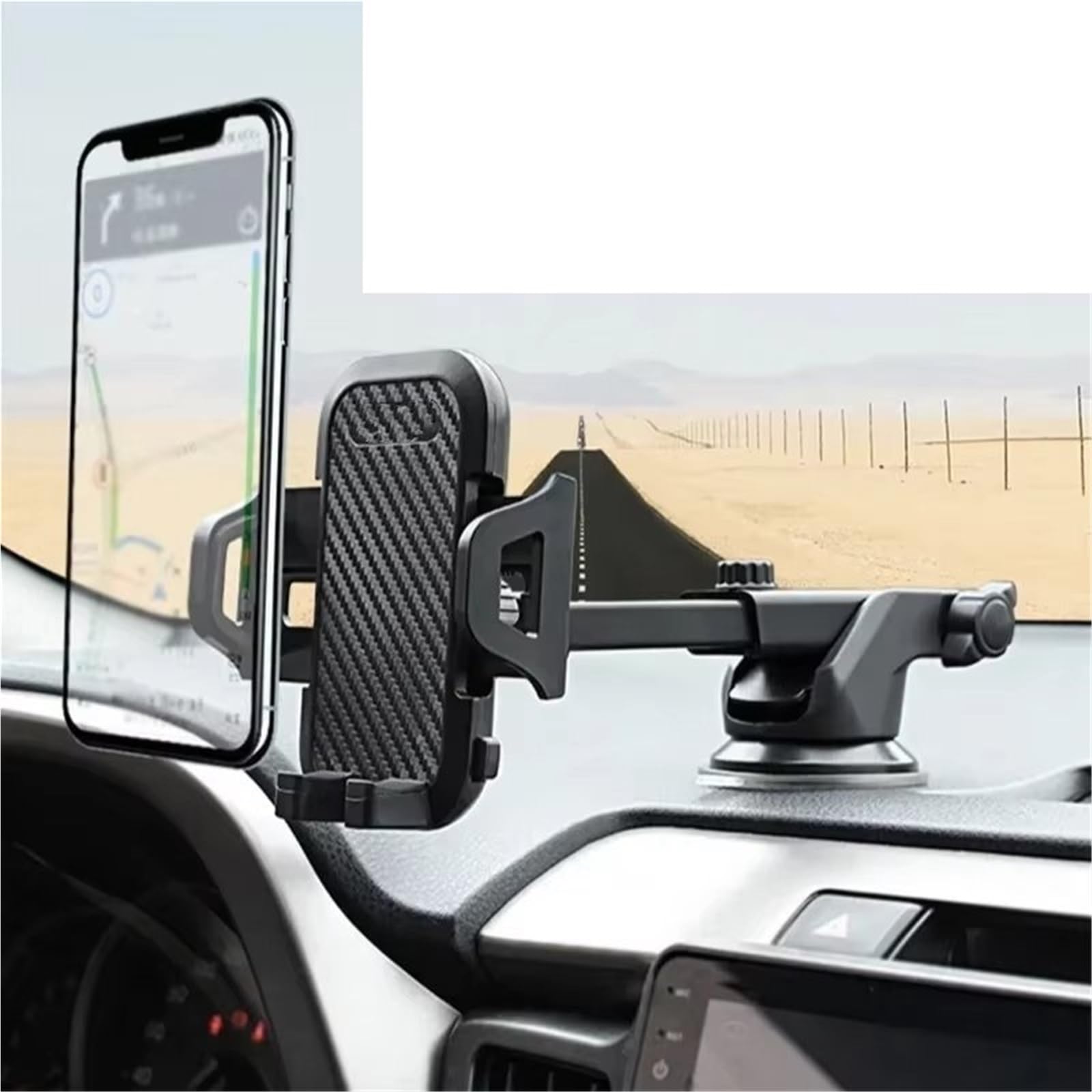 Per Samsung Supporto Universale VIKEFON Sucker Telefono Cellulare Ventosa Auto Smartphone E Cellulari Porta Cellulare Auto(VIKEFON Brand)