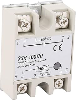 SSR-100DD Solid State Relay 100A DC 3-32V Input 5-200V DC Output High Sensitivity DC to DC Relay Module Normally Open