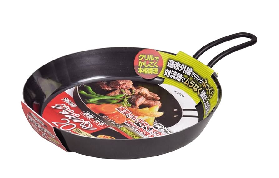 @kirakira様鉄製グリルプレート Amazon｜グリルパン 魚焼きグリル用 蓋つき グリル プレート