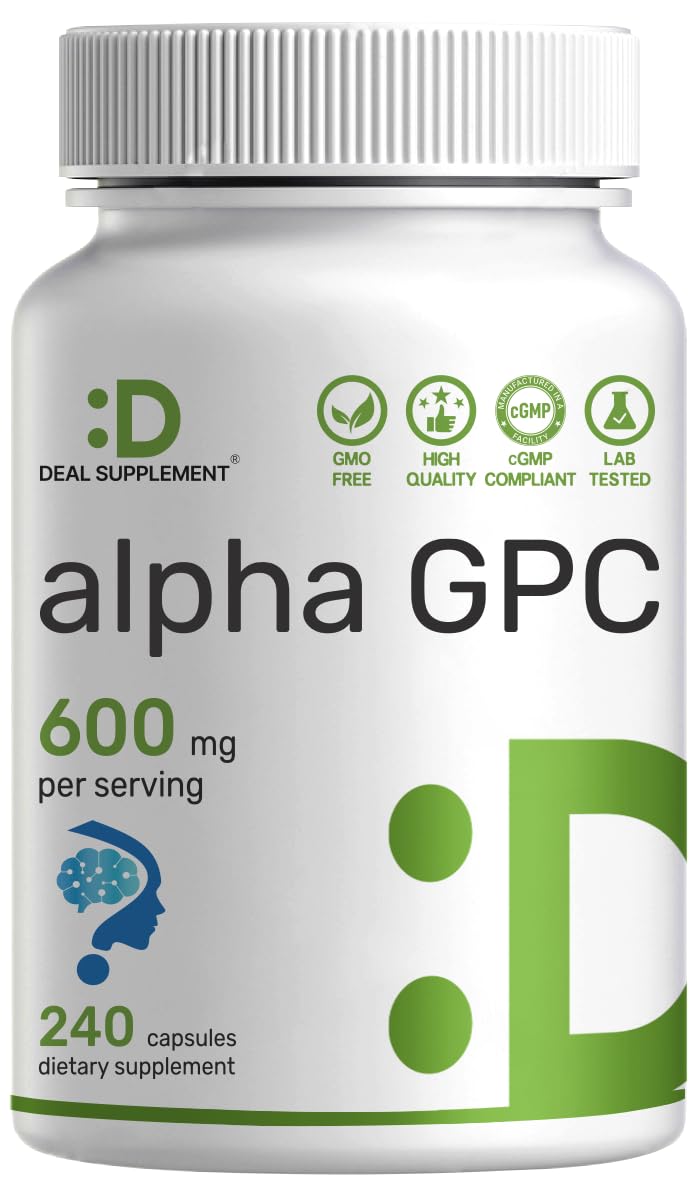 Deal Supplement Alpha GPC 600 mg