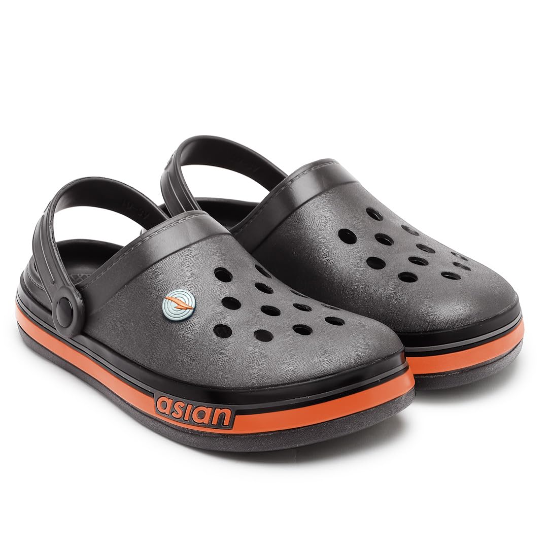 ASIAN Mens AGC-01 Trendy Stylish Fashionable Clogs | Sandals with Lightweight Regular wear Casual Clogs with Ultra Soft & Flexibility Technology Clogs for Mens & Boys (B0CKNH9YHG) Amazon Price History, Amazon Price Tracker