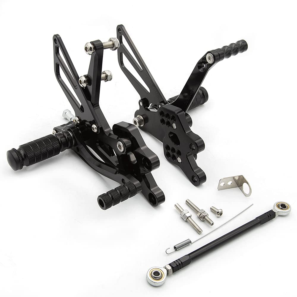CNC ZX10R 04-05 Motorcycle Adjustable Rearsets Foot Pegs Rear Set