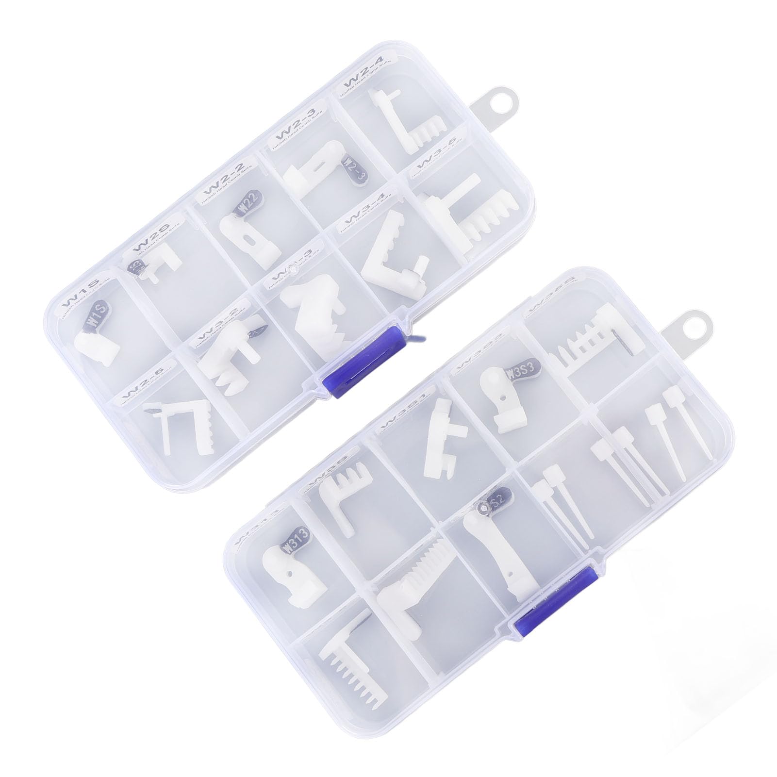 Eujgoov Set di Strumenti Pettine di Ricambio per Testina HDD da 24 Pezzi, Kit di Riparazione del Disco Rigido per Il Recupero dei Dati | Plastica ABS modellata di precisione, set da 24 pezzi, pettini per la testa multi-modello, separazione della testa sen