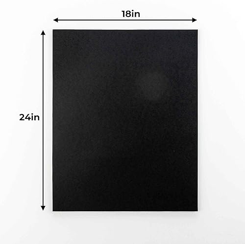 Miniatura 10 de Poster Palooza Tableros de espuma negra de 12 x 12 pulgadas, núcleo de espuma negra de 316 pulgadas, para respaldos de marcos de fotos y proyectos