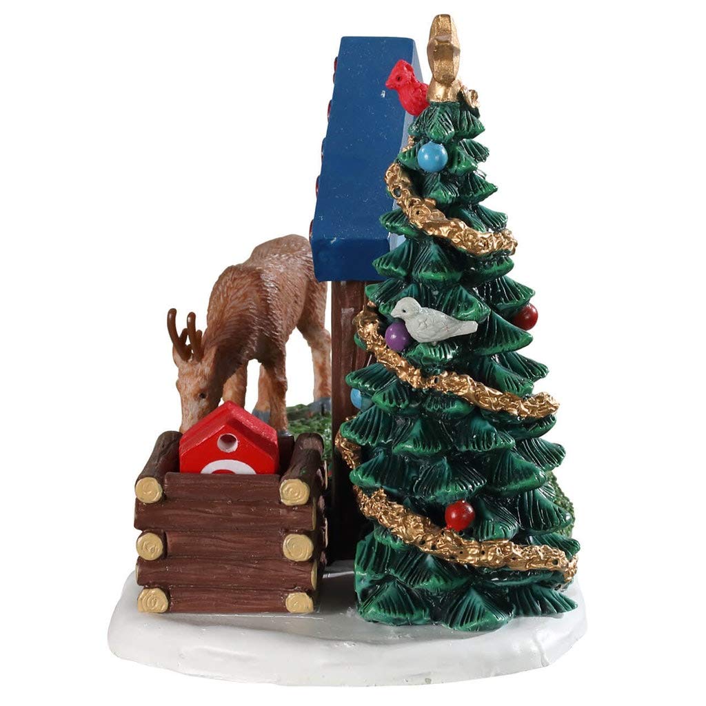 Lemax 93436 - Woodland Countdown - New 2019 - Days Until Christmas - Removable Numbers - Christmas Decoration