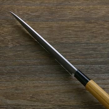 Amazon.co.jp: 左利き用 柳刃包丁 180mm 白紙二号 左利き : Home & Kitchen