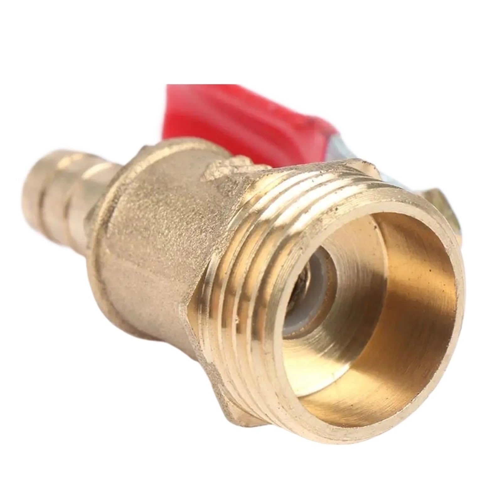 Contrôleur de joint anti-fuite G3/8 avec vanne à boisseau pour tuyaux souples