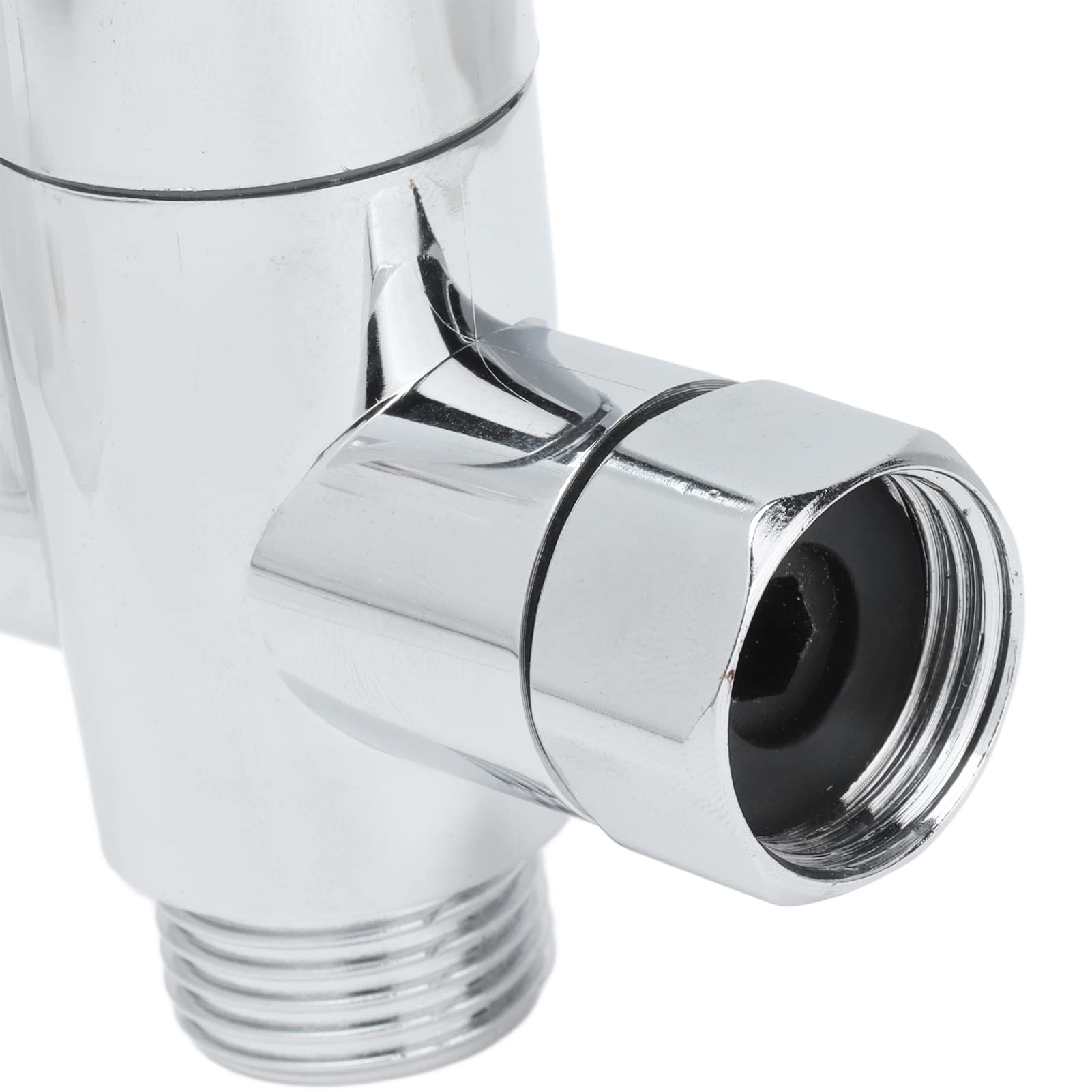 3-Way Shower Diverter Valve - Anti-Scratch, Corrosion-Resistant For Fixed & Handheld Shower Heads