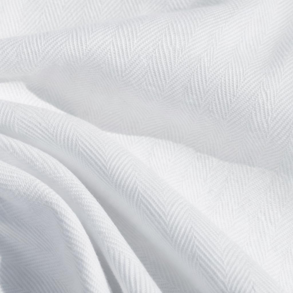 Coutil Fabric Corset | Pure Cotton Corset Making Fabric Twill Herringbone Weave, Stronger Than Corset Mesh | by The Yard (White, 1 Yard (36" x 58"))