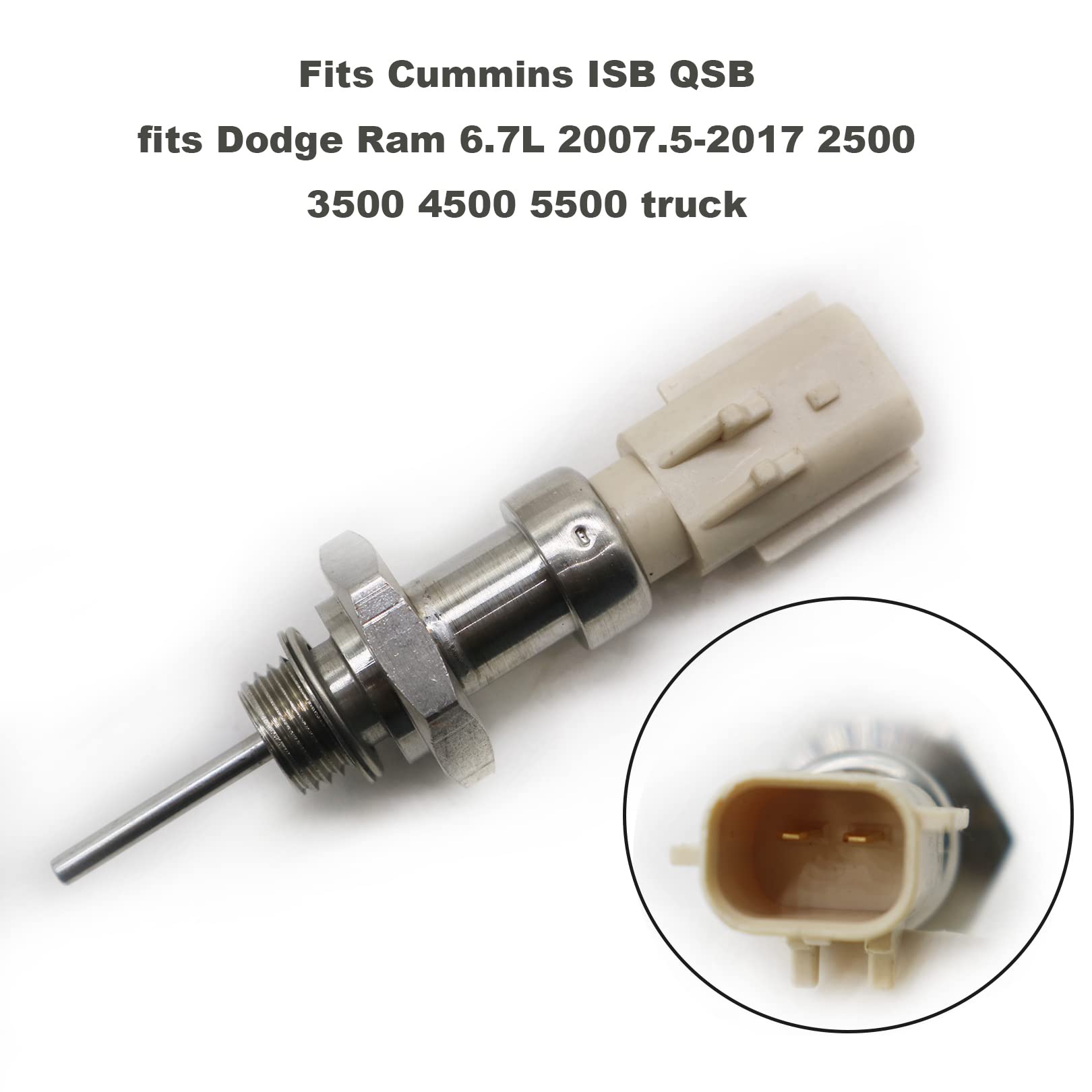 2872858 AGR Temperatursensor 4954250 passend für Cummins ISB QSB passend für Dodge Ram 6.7L 2007.5-2017 2500 3500 4500 5500 LKW