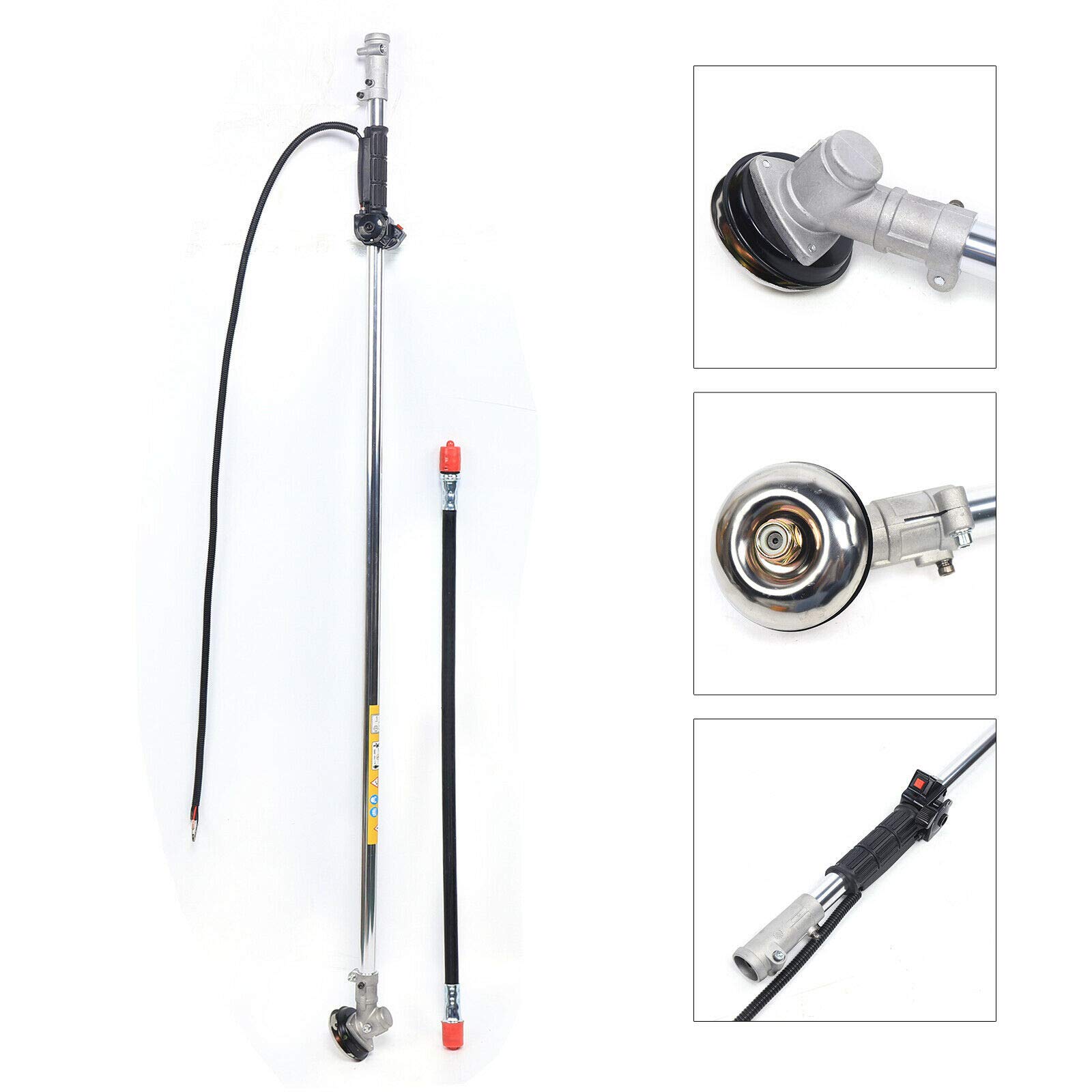 Desbrozadora de gasolina, 3 en 1 Multitool Trimmer 4 tiempos Profesional Traserable Desbrozadora Desbrozadora para Desbrozadora Desbrozadora para Desbrozadora para Deshierbe Cosecha Es