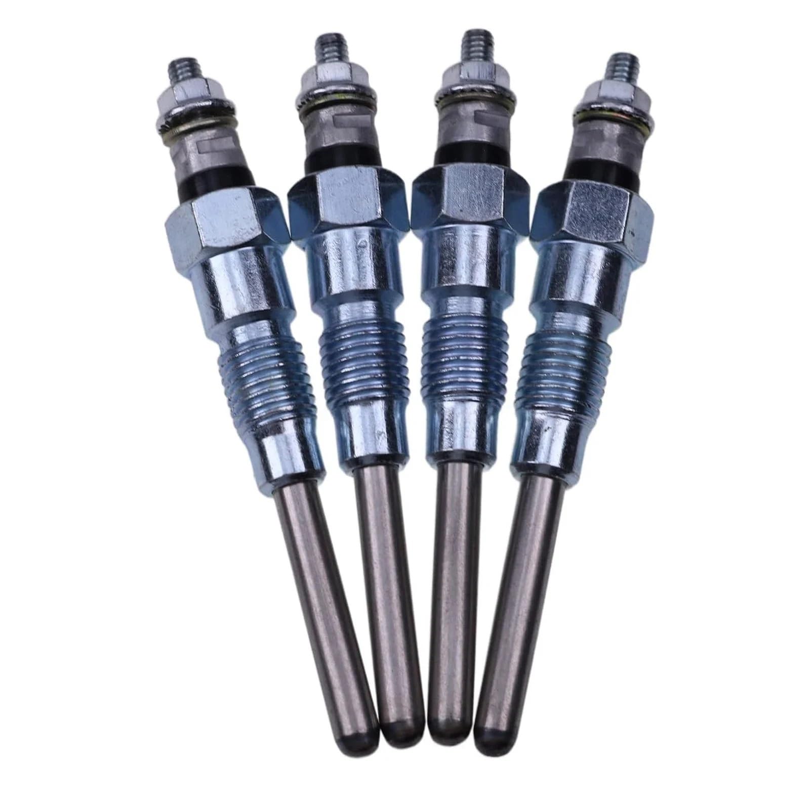 Bujía incandescente diésel para Tractor Kubota M6800 M6800DT M6800HD M6800HDC M6800S M6800SC M6800SD M6800SDC M6800SDT 1641565512. Juego de 4 bujías incandescentes para Motor.