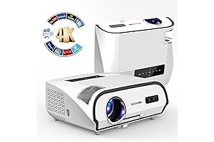 4K Ultra HD Daytime Projector for Immersive Outdoor and Home Theater Experiences