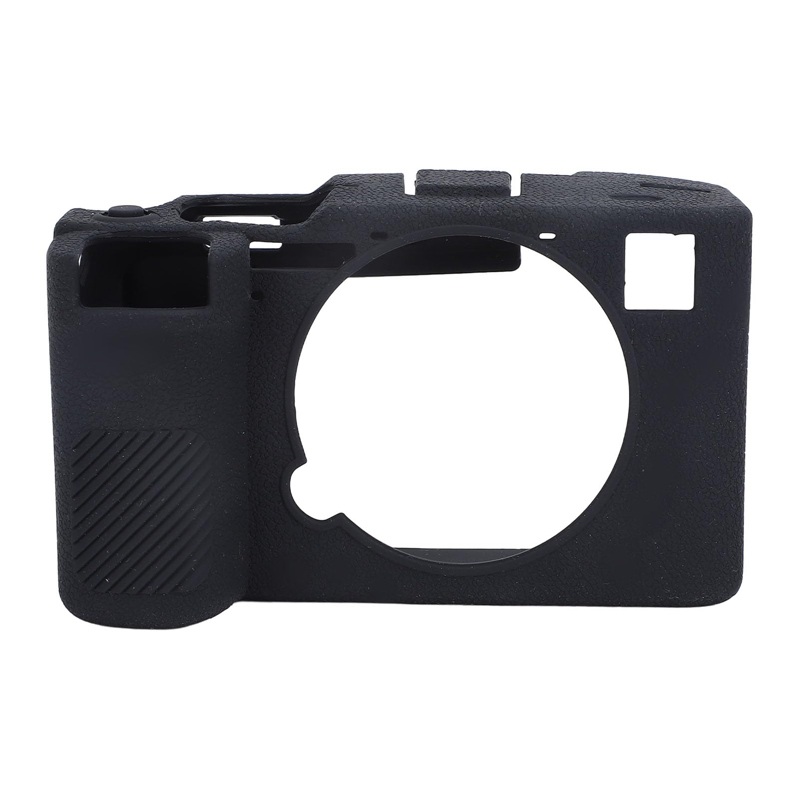 Custodia per Fotocamera per A7C II Custodia Protettiva in Silicone Antigraffio per Fotografia All'aperto Nera