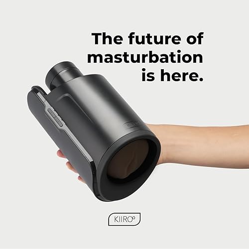 Miniatura 5 de KIIROO Feel Victoria Interactive Stroker & Keon Masturbador Masculino Recargable Automático Combo Set Negro