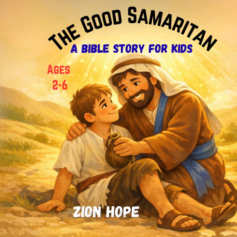 The Good Samaritan Bible Story: A Christian Children’s Book About Kindness, Compassion, and Loving Others (Ages 2–6)